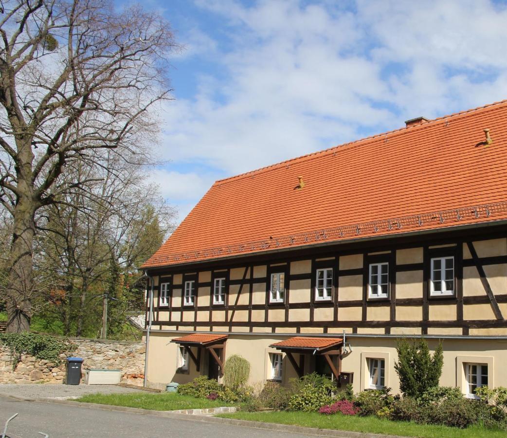 Fachwerkhaus Maxen Villa Muglitztal Exteriör bild