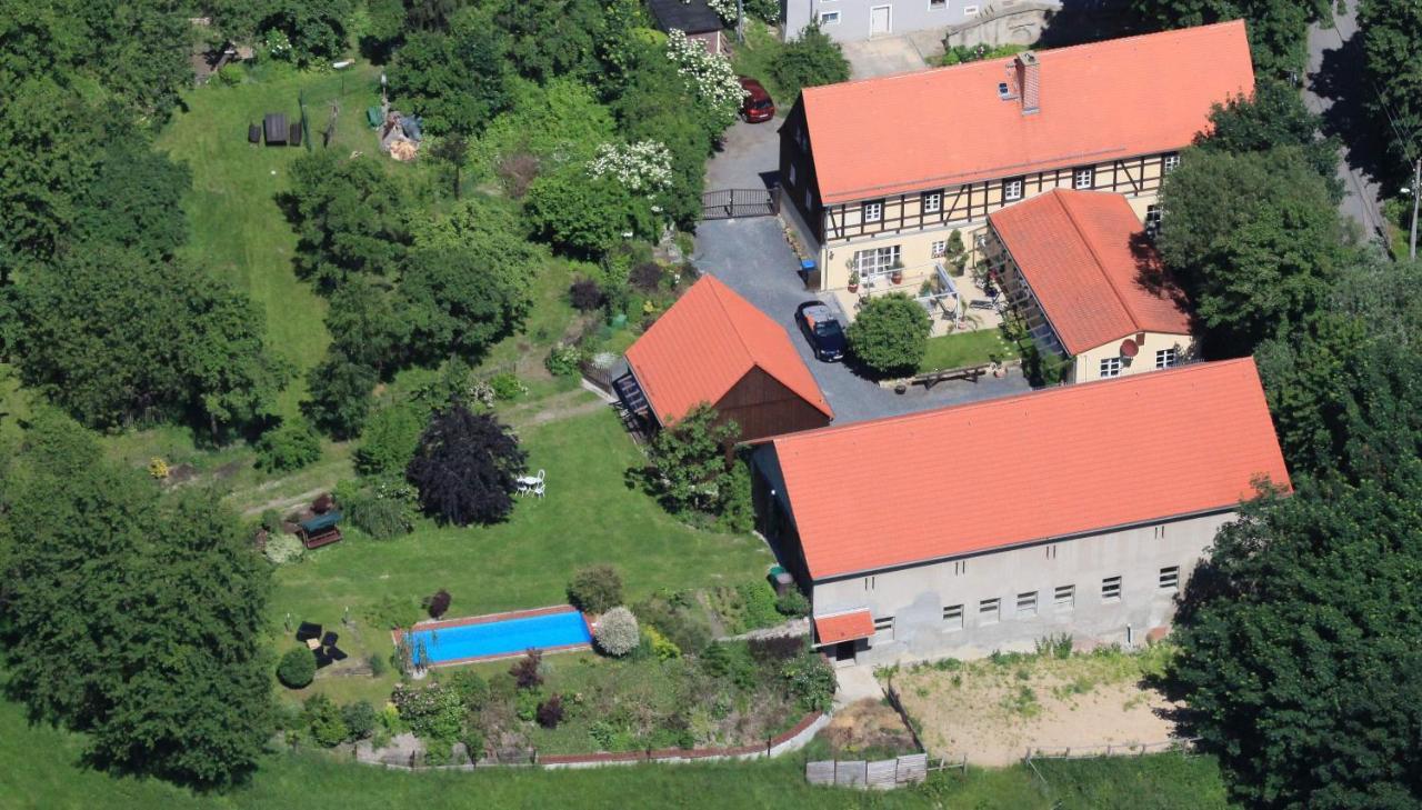 Fachwerkhaus Maxen Villa Muglitztal Exteriör bild
